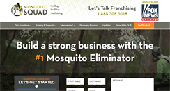 Desktop Screenshot of mosquitosquadfranchise.com